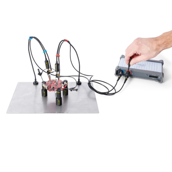 Sensepeek PCBite kit with 2× SP100 100 Mhz handsfree oscilloscope probes 4015