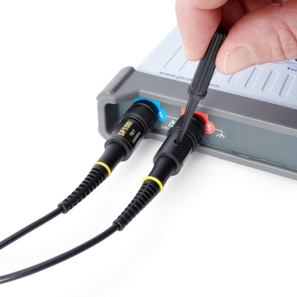 Sensepeek PCBite kit with 2× SP100 100 Mhz handsfree oscilloscope probes 4015