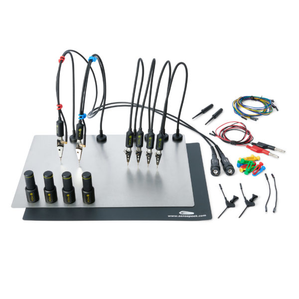 Sensepeek PCBite kit with 2× 200MHz and 4× SP10 handsfree probes 4019